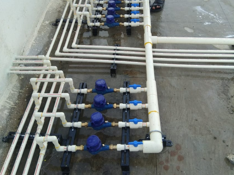 Plumber installation